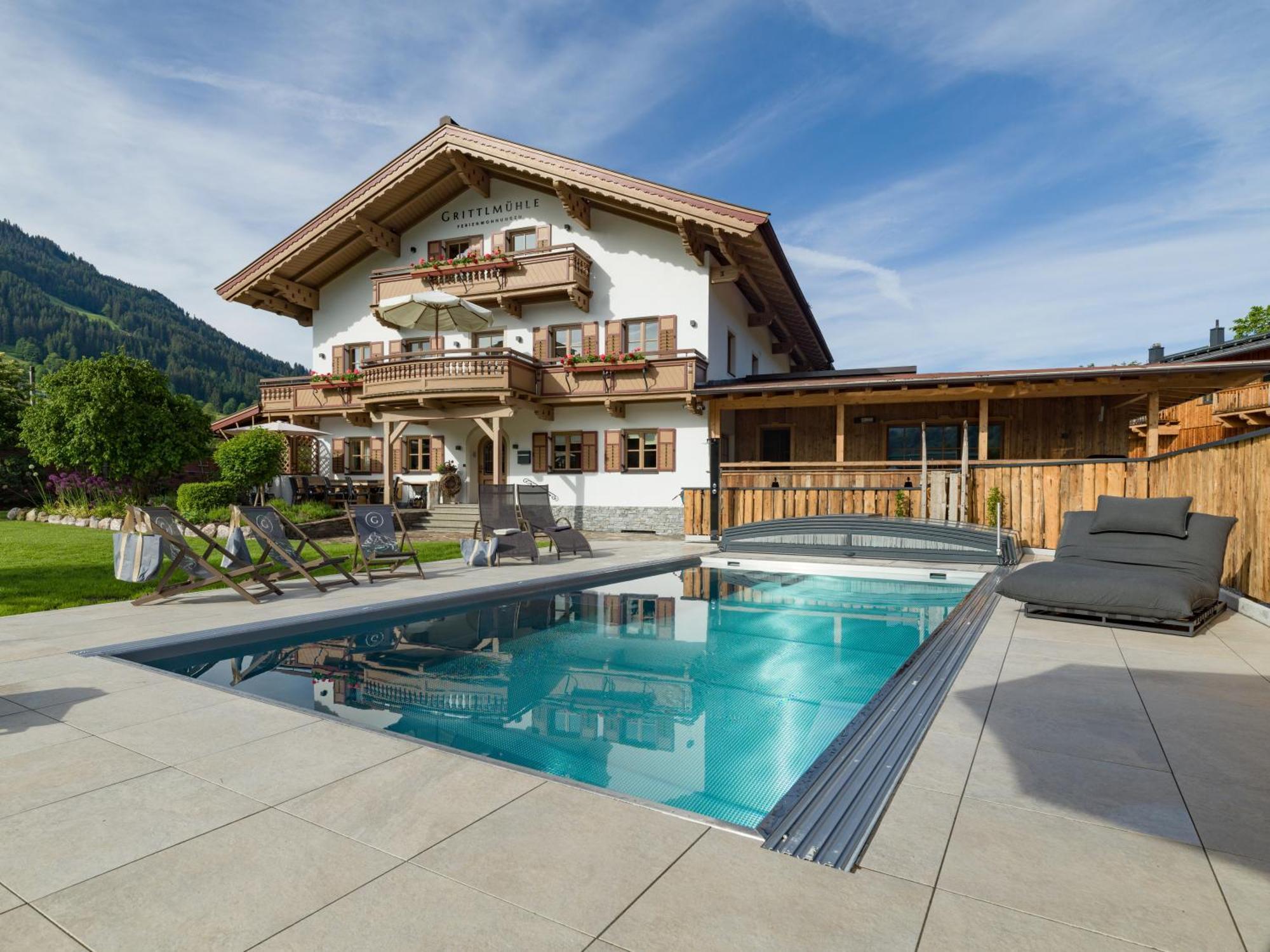 Grittlmuehle Chalet Ferienwohnungen Brixen im Thale Exterior photo